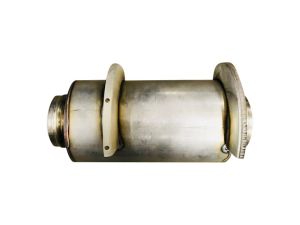 CESSNA 210 EARLY RIGHT HAND MUFFLER WITH (2) HALF SHROUD RINGS