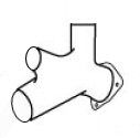 CESSNA 172 RG RIGHT HAND EXHAUST COLLECTOR 