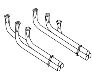 AERO COMMANDER 520 EXHAUST SYSTEM