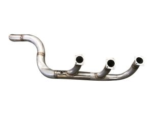 BEECHCRAFT 58 BARON LEFT ENGINE INBOARD 4 PIECE EXHAUST STACK ASSEMBLY