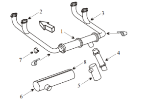 PA 11 EXHAUST SYSTEM